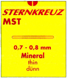 GLAS 0,8 MM, MST