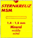 GLAS 1,5 MM, MSM UTAN PACKNING