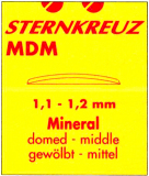 GLAS KUPIGT 1,1 MM, MDM NORMAL