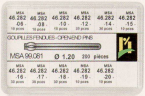 SORTIMENT U-STIFT 1,2 6-20 MM TOTALT 200 STYCK