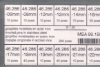 SORTIMENT R�FFLADE ST�LSTIFT 1,2 M 200 st