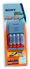 BATTERILADDARE + 4X 1700mAh Fickmodell, 6 timmars laddn.