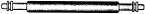 BANDSTIFT MED ANSATS, DIAMETER 1,5 mm