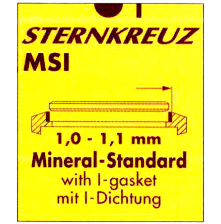 GLAS 1,1 MSI MED PACKNING