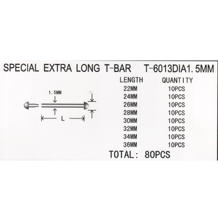 SORT. T-FSTE INPRESS 1,5 XL 80 ST, ROSTFR ST 22-36mm