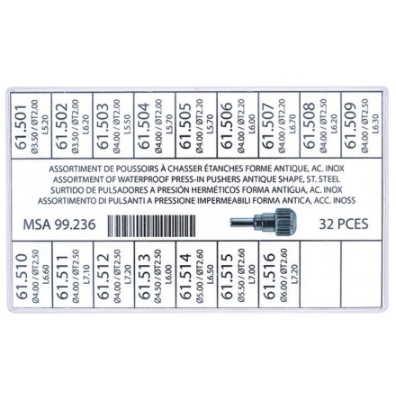 SORT. TRYCKKNAPPAR STL ANTIK 32 st. dia 3,5-6 mm