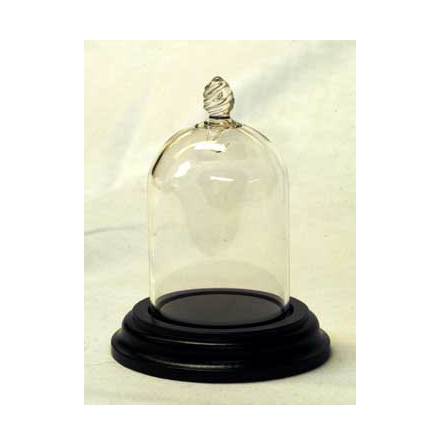 FICKURSKUPA MINI SVART TRÄSOCK Glaskupans diam 4 höjd 6 FICKURSKUPA MINI SVART TRÄSOCK Glaskupans diam 4 höjd 6