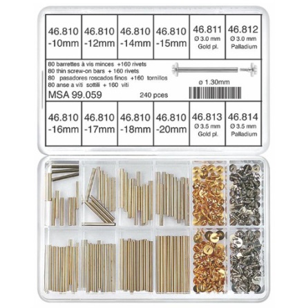 SORT. T-FSTE 1,3 MM 80+160 VITA OCH GULA