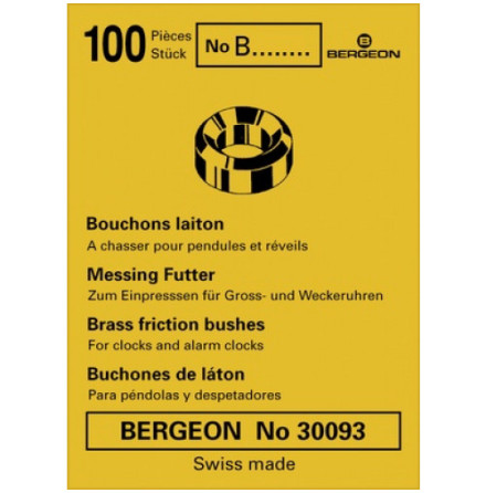 FODRINGAR I MSSING - 100-PACK BERGEON 30093