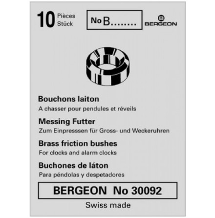 FODRINGAR I BRONS - 10-PACK BERGEON 4019