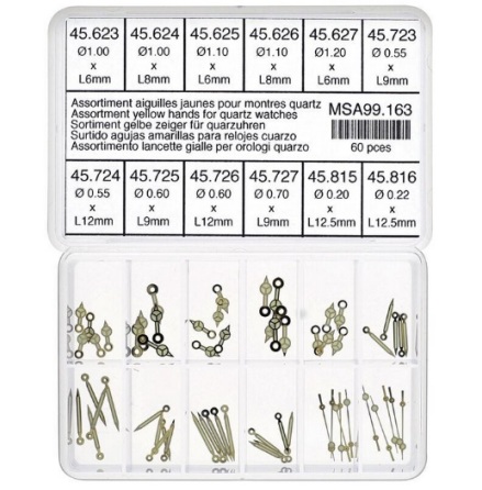 SORT. VISARESET mercedes gula 60st 6mm -12,5 mm