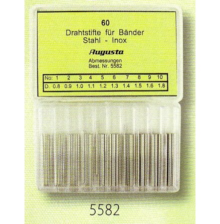 SORT. ROSTFRIA RAKA STIFT 240s 0,70 - 1,40 mm