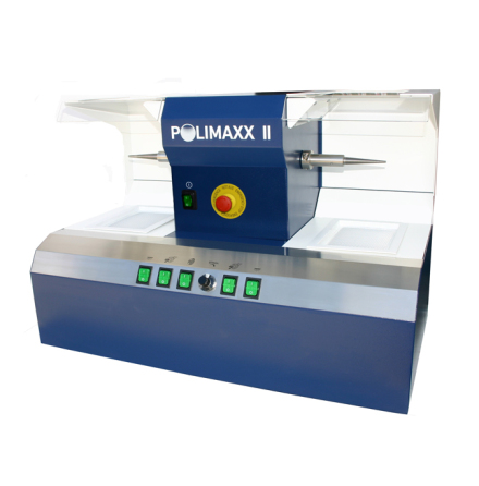 POLERMASKIN Polimaxx II, 2 spindlar Vikt 38kg/670 x 370 x 450 mm Pris inkl frakt